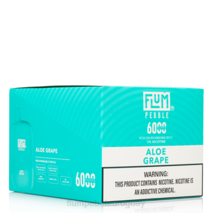 FLUM PEBBLES 6000 inhalaciones 10 paquetes áloe uva 202R3 - Flum Pebble Vape Review