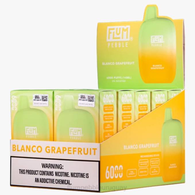 FLUM PEBBLES 6000 inhalaciones 10 paquetes pomelo blanco 202R11 - Flum Pebble Vape Near Me